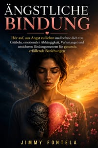 Ängstliche Bindung: Hör auf, aus Angst zu lieben und befreie dich von Grübeln, emotionaler Abhängigkeit, Verlustangst und unsicheren Bindungsmustern f cover
