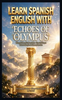 Echoes of Olympus: Bilingual Tales of Gods and Men: Special for Languages Students By Vivi naïf cover