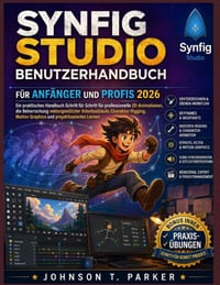 Synfig Studio Benutzerhandbuch Für Anfänger Und Profis 2026: Eine praktische Schritt-für-Schritt-Anleitung zur Erstellung professioneller 2D-Animation cover