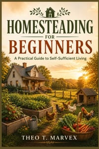 Homesteading for Beginners: A Practical Guide to Self-Sufficient Living cover