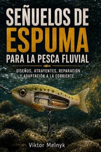 Señuelos de espuma para la pesca fluvial.: Diseños, atrayentes, reparación y adaptación a la corriente. cover