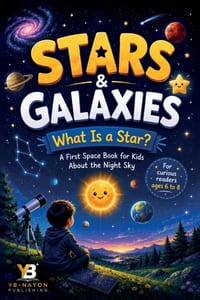 What Is a Star?: What Are Stars Made Of, a First Space Book for Kids About the Night Sky cover