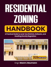 Residential Zoning Handbook: A Practical Guide to Land-Use Districts, Setbacks, and Dwelling Density Regulation cover