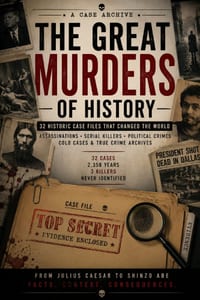 Great Murders in the History of Humanity: 32 Historic Case Files cover