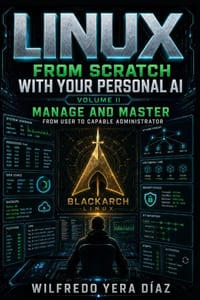 Linux from Scratch with Your Personal AI: Volume II - Manage and Master: From User to Capable Administrator cover
