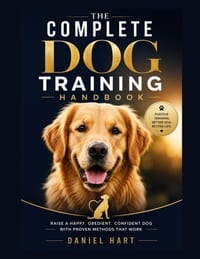 The Complete Dog Training Handbook: Proven Positive Reinforcement Techniques to Stop Bad Behavior and Build Lifelong Obedience cover