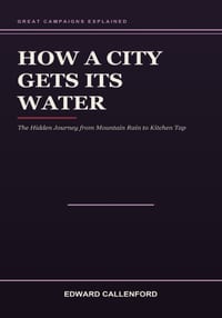 How a City Gets Its Water: The Hidden Journey from Mountain Rain to Kitchen Tap cover