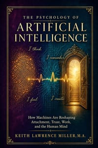 The Psychology of Artificial Intelligence: How Machines Are Reshaping Attachment, Trust, Work, and the Human Mind cover