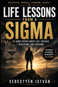 Life Lessons from a Sigma: 40 Hard Truths About Life, Success, Discipline, and Freedom cover