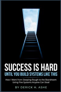 Success Is Hard Until You Build Systems Like This: How I Went From Sleeping Rough to the Boardroom Using Five Systems Anyone Can Steal cover
