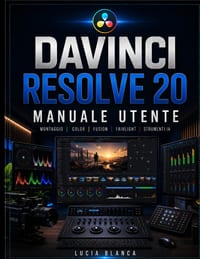DaVinci Resolve 20 Manuale Utente cover