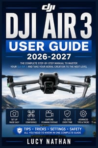 Dji Air 3 User Guide 2026-2027: The Definitive Pilot's Companion for Aerial Cinematography, Dual Camera Operations, and Autonomous Flight Mastery cover