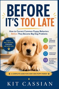 Before It's Too Late: How to Correct Common Puppy Behaviors Before They Become Big Dog Problems cover