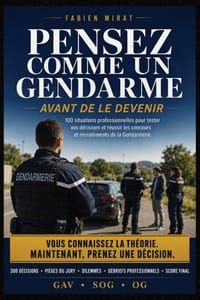 Pensez comme un Gendarme, avant de le devenir: 2. Sous-titre 100 situations professionnelles interactives pour réussir les concours et les oraux de la cover