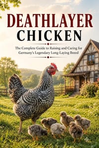 Deathlayer Chicken Handbook: The Complete Guide to Raising and Caring for Germany's Legendary Long-Laying Breed cover
