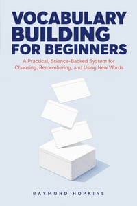Vocabulary Building for Beginners: A Practical, Science-Backed System for Choosing, Remembering, and Using New Words cover