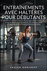 Entraînements Avec Haltères Pour Débutants: Maîtrisez les techniques de levage sécuritaires, la programmation progressive, les stratégies de récupérat cover