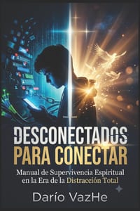 Desconectados para Conectar: Manual de Supervivencia Espiritual en la Era de la Distracción Total cover