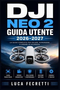 DJI NEO 2 Guida Utente 2026-2027: Configurazione, funzionalità avanzate, fotografia aerea, manutenzione e risoluzione dei problemi per principianti ed cover