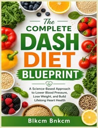 The Complete DASH Diet Blueprint: A Science-Based Approach to Lower Blood Pressure, Lose Weight, and Build Lifelong Heart Health cover