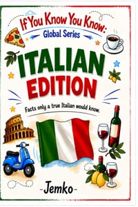 If You Know You Know: Italian Edition: 200 Fun & Hilarious Trivia Questions Only True Italians Understand cover