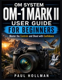 OM System OM-1 Mark II User Guide for Beginners: Master the Controls and Shoot with Confidence cover