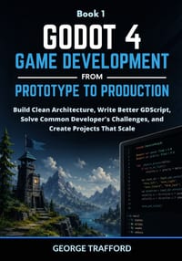 Godot 4 Game Development from Prototype to Production: Build Clean Architecture, Write Better GDScript, Solve Common Developer's Challenges, and Creat cover