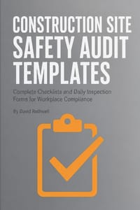 Construction Site Safety Audit Templates: Complete Checklists and Daily Inspection Forms for Workplace Compliance cover