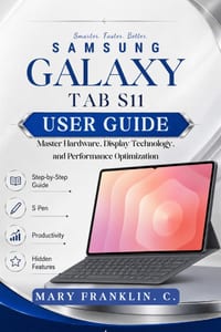 Samsung Galaxy Tab S11 User Guide: Master Hardware, Display Technology, and Performance Optimization cover