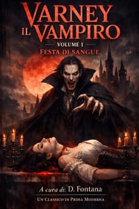 Varney il Vampiro - Festa di Sangue Volume 1: Ed, Integrale in Prosa Moderna cover