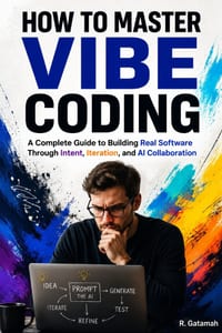 How to Master Vibe Coding: A Complete Beginner's Guide to Building Apps, Automating Work, and Creating Software with AI-No Programming Experience Requ cover