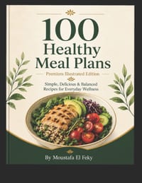 100 Healthy Meals Plan: Simple, Delicious & Balanced Recipes for Everyday Wellness cover