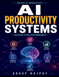 AI Productivity Systems: productivity enhancement AI work automation frameworks AI knowledge management efficiency optimization tools AI collaboration cover