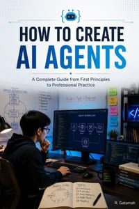 How to Create AI Agents: A Complete Guide from First Principles to Professional Practice cover