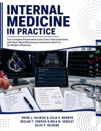 Internal Medicine in Practice: Turn Complex Presentations into Clear Clinical Decisions with Real-World Reasoning Frameworks Built for the Modern Phys cover