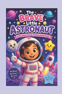 The Brave Little Astronaut: Mikaela's story cover