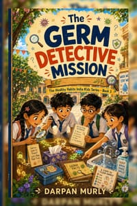 The Germ Detective Mission: A Healthy Habits Adventure About Hygiene, Kindness and Smart Prevention cover