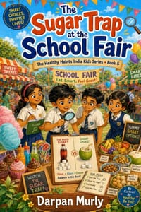 The Sugar Trap at the School Fair: A Healthy Habits Adventure About Food Choices, Labels, Treats and Balance cover