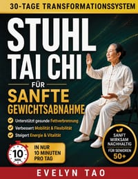 Stuhl Tai Chi FÜR SANFT GEWICHTSVERLUST: 30-tägiges, schonendes Programm zur Verbesserung von Mobilität und Gleichgewicht Energie und gesunder Fettabb cover
