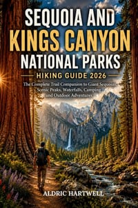 Sequoia and Kings Canyon National Parks Hiking Guide 2026: Your Complete Trail Companion to Giant Sequoias, Scenic Peaks, Waterfalls, Camping and Outd cover