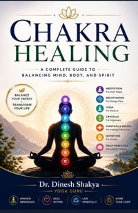 Chakra Healing: A Complete Beginner's Guide to Balance Mind, Body & Spirit Through Meditation, Yoga, Breathwork, Mindfulness, Nutrition, and Daily Wel cover