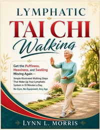 Lymphatic Tai Chi Walking: Get the Puffiness, Heaviness, and Swelling Moving Again - Simple Illustrated Walking Steps That Wake Up Your Lymphatic Syst cover
