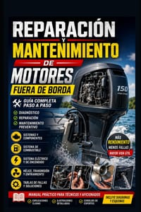 Reparación y mantenimiento de motores fuera de borda cover