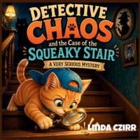 Detective Chaos and the Case of the Squeaky Stair: A Very Serious Mystery cover