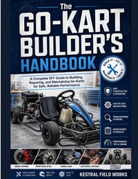 The Go-Kart Builder's Handbook: A Complete DIY Guide to Building, Repairing, and Maintaining Go-Karts for Safe, Reliable Performance cover