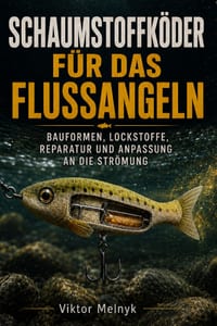 Señuelos de espuma para la pesca fluvial.: Diseños, atrayentes, reparación y adaptación a la corriente. cover