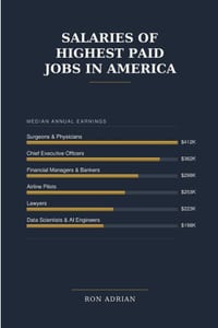 Salaries of Highest Paid Jobs in America cover