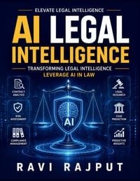 AI Legal Intelligence: Machine Learning Law Case Intelligence AI Compliance Automation AI Legal AI Solutions AI Legal Intelligence Law Automation Fram cover