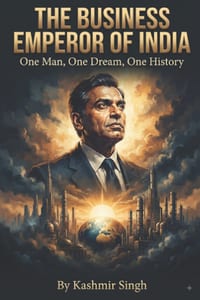 The Business Emperor of India: DHIRUBHAI AMBANI: One Man, One Dream, One History cover