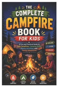 The Complete Campfire Book for Kids: A Fun and Practical Guide to Safe Campfires, Camping Skills, Nature Activities, and Family Adventures cover